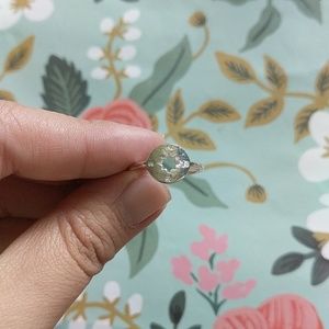 Nwot silver compass ring circle nwot